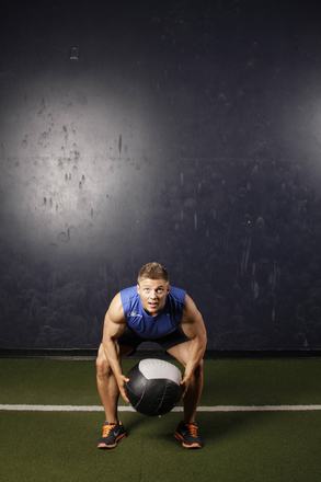 Backward Medicine Ball Throw