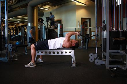Cable Lying Triceps Extension