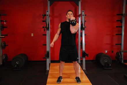 Kettlebell Arnold Press