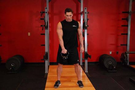 Kettlebell Hang Clean