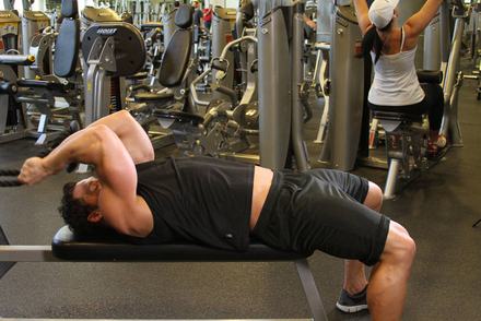 Low Cable Triceps Extension