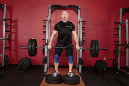 Romanian Deadlift from Deficit
