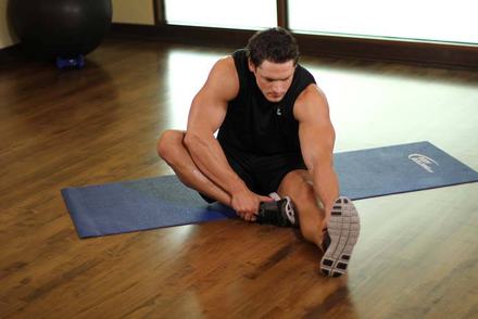 Seated Floor Hamstring Stretch