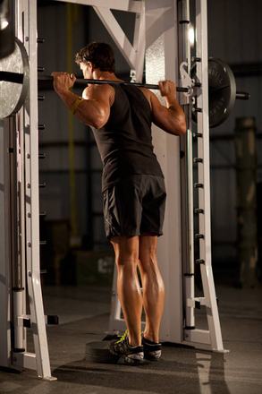 Smith Machine Calf Raise